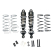 13mm Buggy hliníkové olejové tlumiče pro BX8SL, přední, délka 85mm