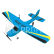 BAZAR - RC letadlo Cessna Glider Z50, modrá