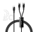 2in1 PD Fast Charging Cable (C to C+C)