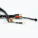 2S černý nabíjecí kabel G4/G5 v černé ochranné punčoše - dlouhý 60cm - (4mm, 3-pin XH)