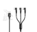 3in1 Nylon Cable 90-Degree (L+M+T)