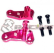 3Racing Sakura Aluminium RWD Castor Mount 10 degree, D4 RWD