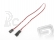 4604 J prodlužovací kabel 30cm FUT plochý silný, zlacené kontakty