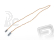 4611 S prodlužovací kabel 60cm JR kroucený silný, zlacené kontakty