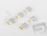 85222 4-pin servo konektor MPX, 5ks