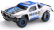 RC auto Muscle Racing 1:43, modrá + náhradní baterie