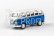 Abrex Cararama 1:43 - VW Samba Bus - Blue