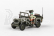 Abrex Cararama 1:43 - 1/4 Ton Military Vehicle With Gun - US Version 2