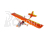 RC letadlo Aerosport 103 1:3 2.4m ARF, žlutá
