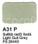 Agama Email A31 P Světlá racčí šedá FS 26440
