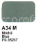 Agama Email A34 M Modrá FS 35237