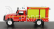 Alarme Land Rover Defender 130 Pick-up Grimp Bmbp Hasiči 1986 1:43, červená