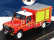 Alarme Land Rover Defender 130 Pick-up Grimp Bmbp Hasiči 1986 1:43, červená