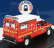 Alarme Land Rover Defender 130 Vsab Tt Bmpm Hasičská ambulance 1986 1:43, červená