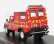 Alarme Land Rover Defender 130 Vsab Tt Bmpm Hasičská ambulance 1986 1:43, červená