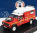 Alarme Land Rover Defender 130 Vsab Tt Bmpm Hasičská ambulance 1986 1:43, červená