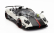 Almost-real Pagani Zonda 5 Cinque Roadster 2009 1:18 Bílý Černý Uhlík