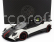 Almost-real Pagani Zonda 5 Cinque Roadster 2009 1:18 Bílý Černý Uhlík