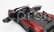 Almost-real Pagani Zonda 5 Cinque Roadster 2009 1:18 Červený Černý Uhlík