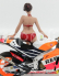 American diorama Figures Elizabeth - Hot Bike Model - Motorcycle Not Included 1:12 Pink Red