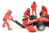 American diorama Figurky mechaniků F1 Pit-stop Set 1 2020 1:18, červená