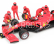 American diorama Figurky mechaniků F1 Pit-stop Set 1 2020 1:18, červená