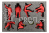 American diorama Figurky mechaniků F1 Pit-stop Set 2 2022 1:18, červená