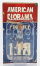 American diorama Figures Girl Car Meet 1 - Figure V 1:18 Světle Modrá Šedá
