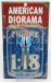 American diorama Figures Ladro - Robber Ii 1:18 Světle Modrá Šedá