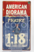 American diorama Figures Man - Hazmat Crew Figure Iii 1:18 Blue