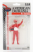 American diorama Figures Man Racing Legend 90s-b 1:18 Red