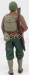 American diorama Figures Soldato Americano Con Fucile - Usa Soldier I With Rifle Gun 1:18 Zelená Hnědá