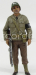 American diorama Figures Soldato Poliziotto Militare Con Fucile - Miltary Police Soldier Iii With Rifle Gun 1:18 Zelená Hnědá