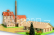 Anenský důl Příbram - papírový model 1:200