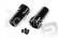 AR60 OCP hliníkové adaptery pevné nápravy (černé, 2 ks.)