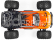 RC auto Arrma Granite 4x2 Boost Mega 1:10 RTR, oranžová