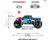 RC auto Arrma Granite Grom 1:18 4WD Smart RTR, červená