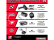 RC auto Arrma Granite Mega 665 1:10 4WD RTR, modrá