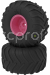 Arrma kolo dBoots Chevron MT, disk růžový (2)