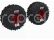 Arrma kolo s pneu dBoots Cut Chevron, disk červený (2)