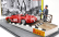 Art-model Ferrari Diorama - 290mm Spider S/n0626 N 600 Mille Miglia 1956 Juan Manuel Fangio 1:43 Červená Modrá Žlutá