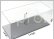 Atlantic Vetrina display box Detroit Base Nera - Black Base - Lungh.lenght Cm 32.5 X Largh.width Cm 16.5 X Alt.height Cm 12.5 (altezza Interna 12 Cm) 1:18 Plastový Displej