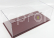 Atlantic Vetrina display box Molhouse Base In Pelle - Leather Base Bordeaux - Lungh.lenght Cm 51 X Largh.width Cm 24 X Alt.height Cm 19 (altezza Interna 15.3 Cm ) 1:12 Plastový Displej