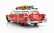 Autoworld Cadillac Eldorado Ambulance With Shark Graphics An Surfboards 1959 1:18 Červená Bílá