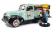 Autoworld Ford usa Pick-up Property Management Truck With Monopoly Figure 1940 1:18 Velmi Světle Zelená Černá