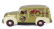 Autoworld GMC Delivery Truck With Miller Figure 1951 1:24 Gold