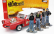Autoworld Pontiac Gto Convertible Monkeemobile - The Monkees 1966 1:18 Červená Bílá