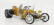 Autoworld Tv series Dragster The Munsters Dragula - Dracula 1:18 Gold Met