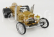 Autoworld Tv series Dragster The Munsters Dragula - Dracula 1:18 Gold Met