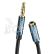 AUX jack audio extender 3.5 mm UGREEN AV118, 2m (blue)
